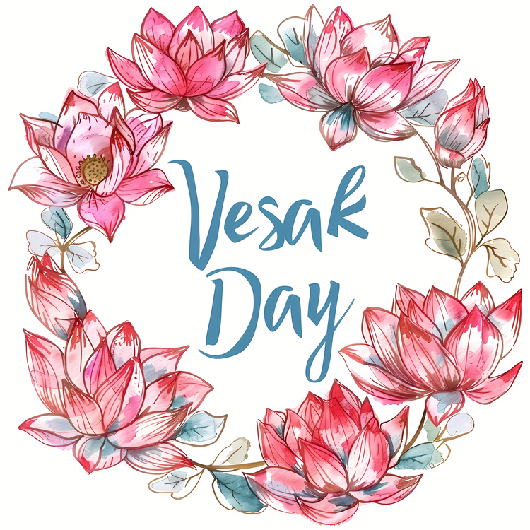 Happy Vesak Day,Beautiful,Flower