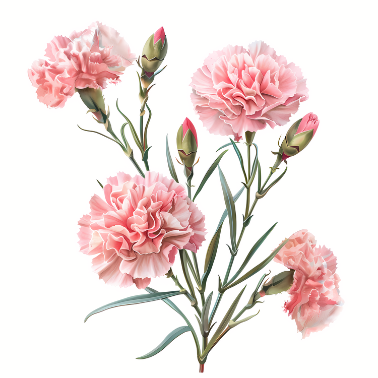 Pink Carnation,Carnation,Floral