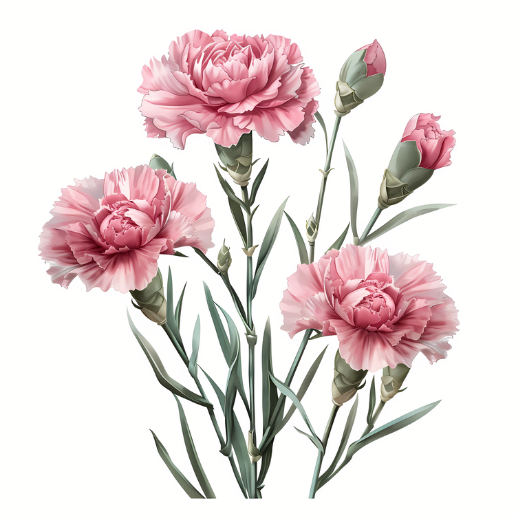 Pink Carnation,Carnations,Pink
