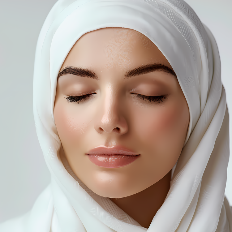 Muslim Woman,Beauty,Facial Expression