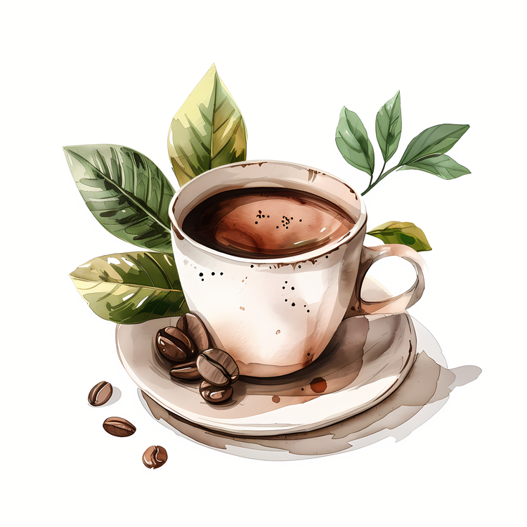 Barako Coffee,Watercolor,Coffee