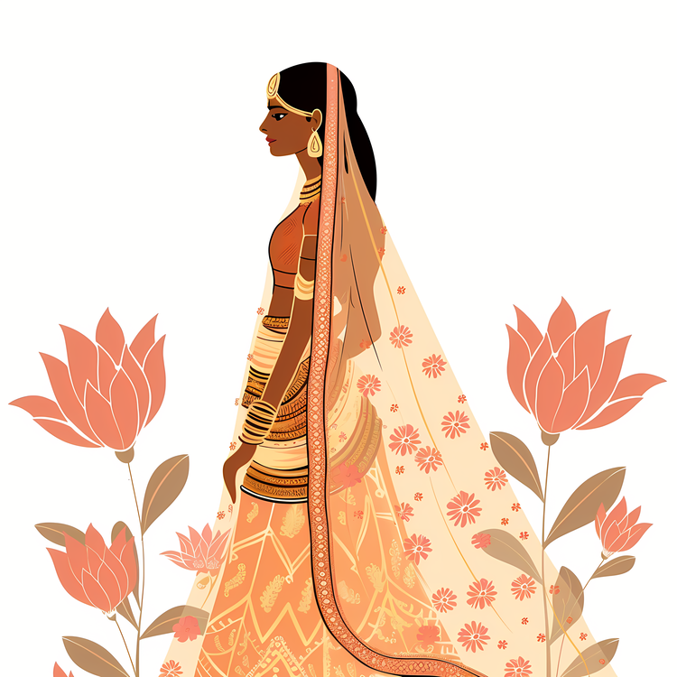Hindu Wedding Bride,Indian Bridal Wear,Traditional Dress Of India
