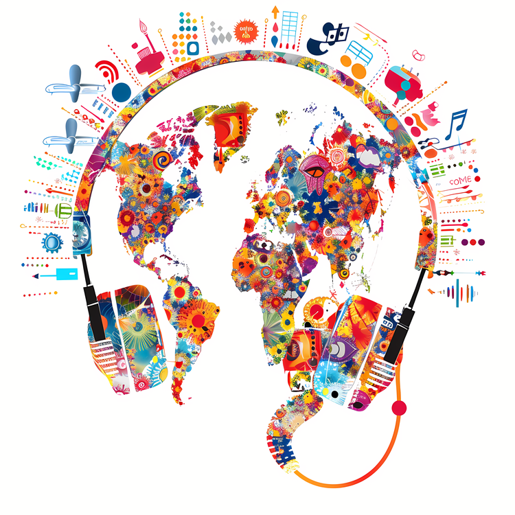 World Hearing Day,Headphones,Ears