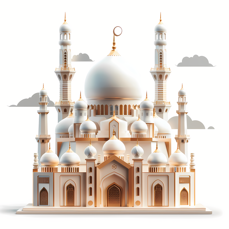 Eid Alfitr,Miniature,Islamic Architecture