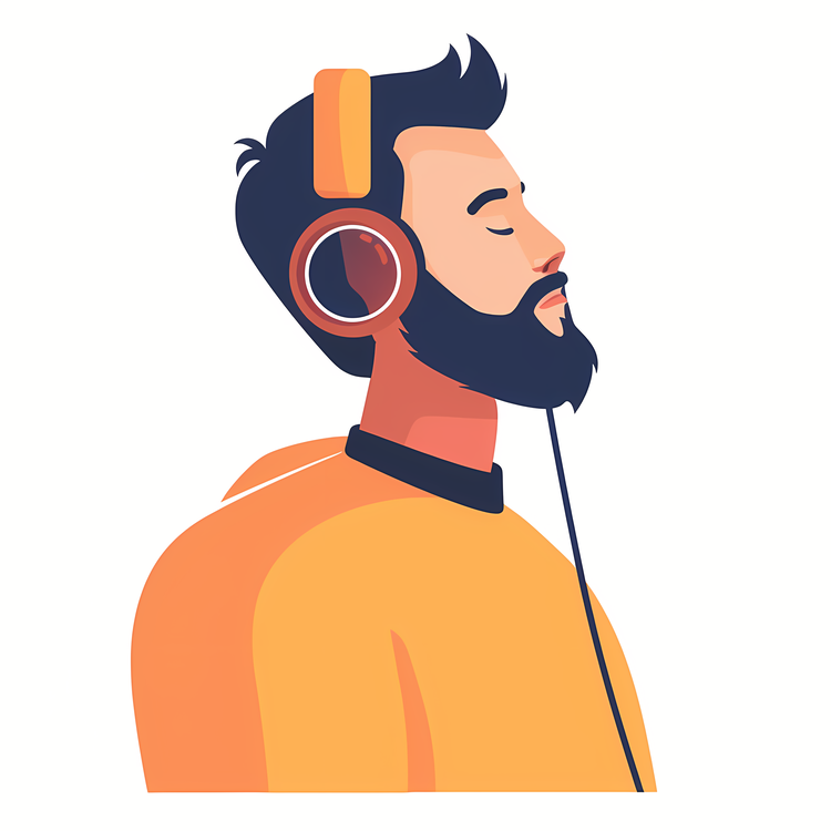 Listening To Music,Human,Audio