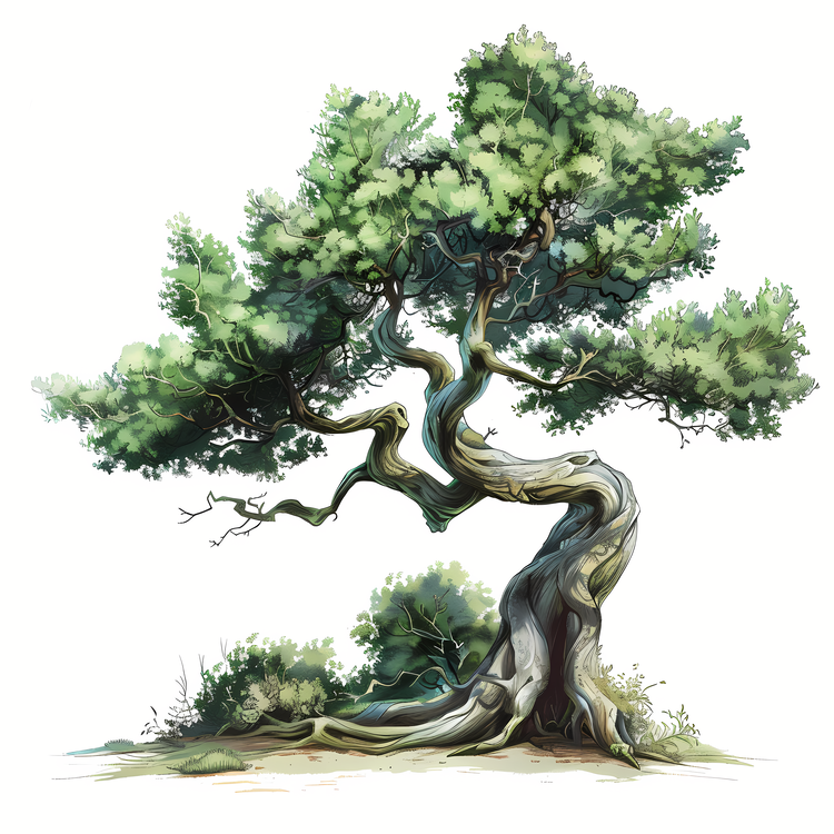 Juniper Tree,Bonsai Tree,Green