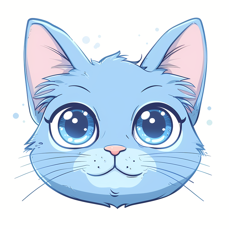 Cat,Blue Eyes,Water Drops