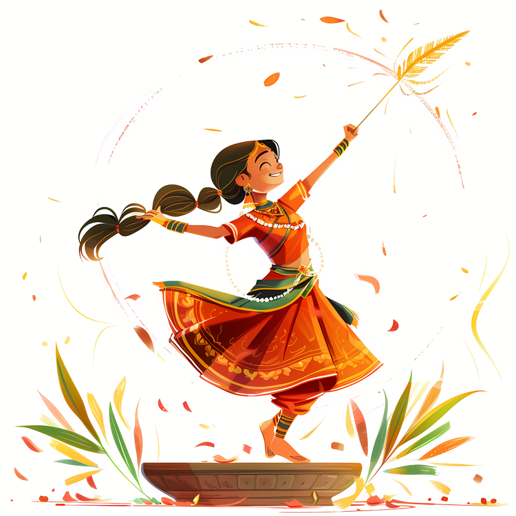 Gudi Padwa,Girl,Dancer