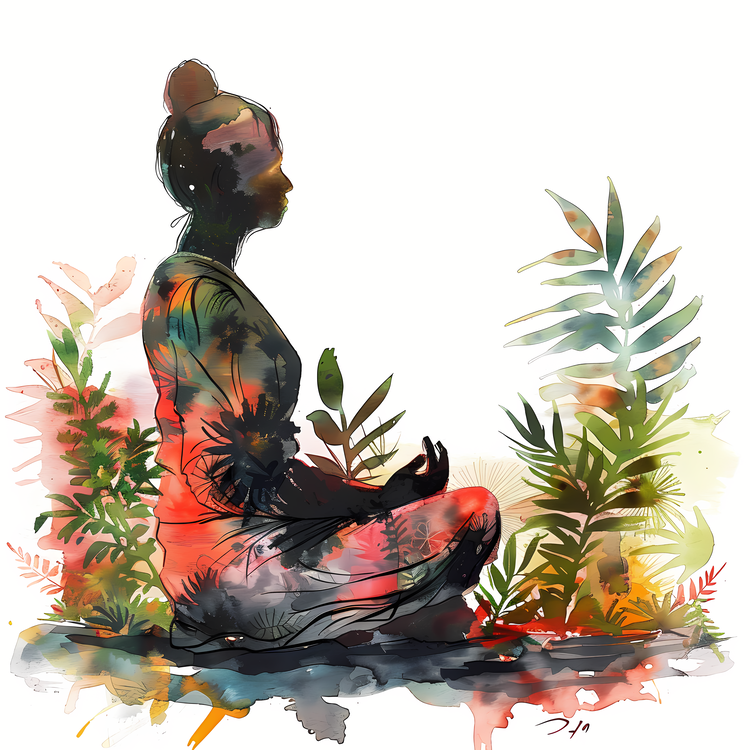 Garden Meditation Day,Human,Yoga