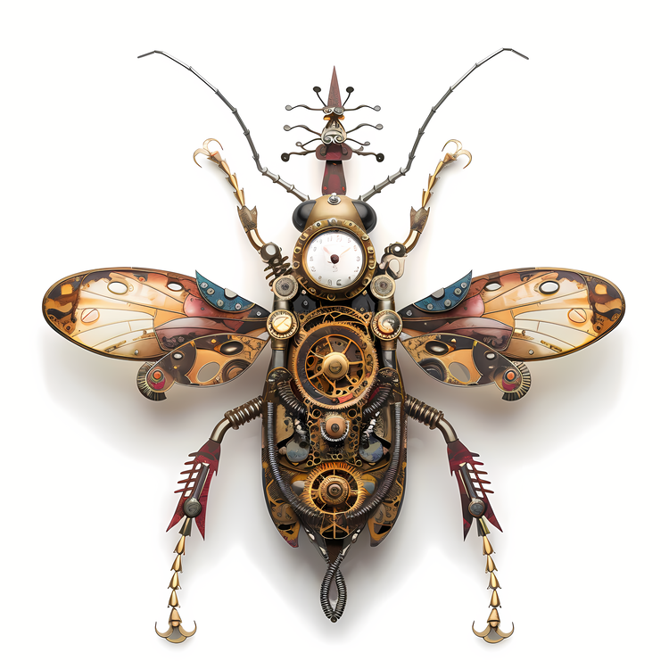 Steampunk,Mechanical,Insect