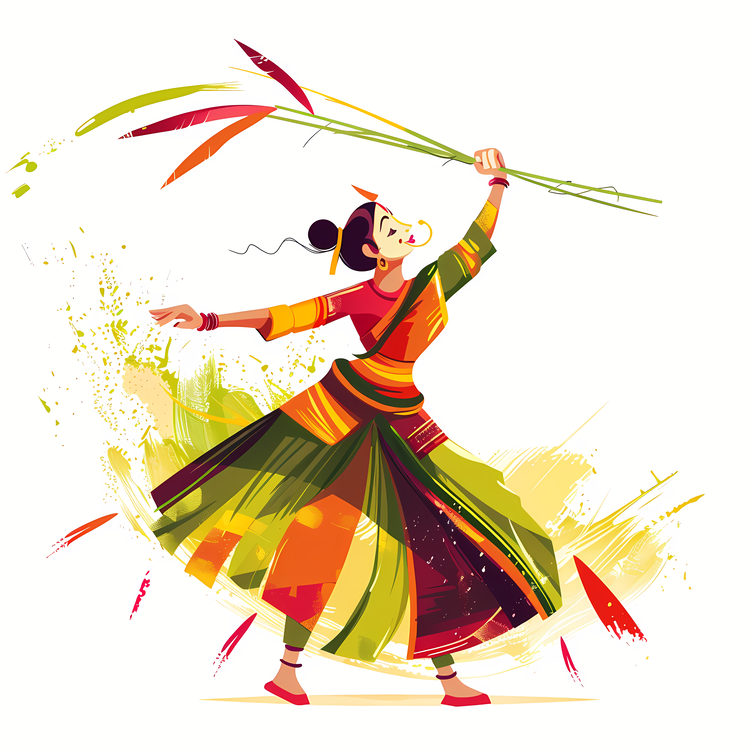 Gudi Padwa,Colorful,Dance