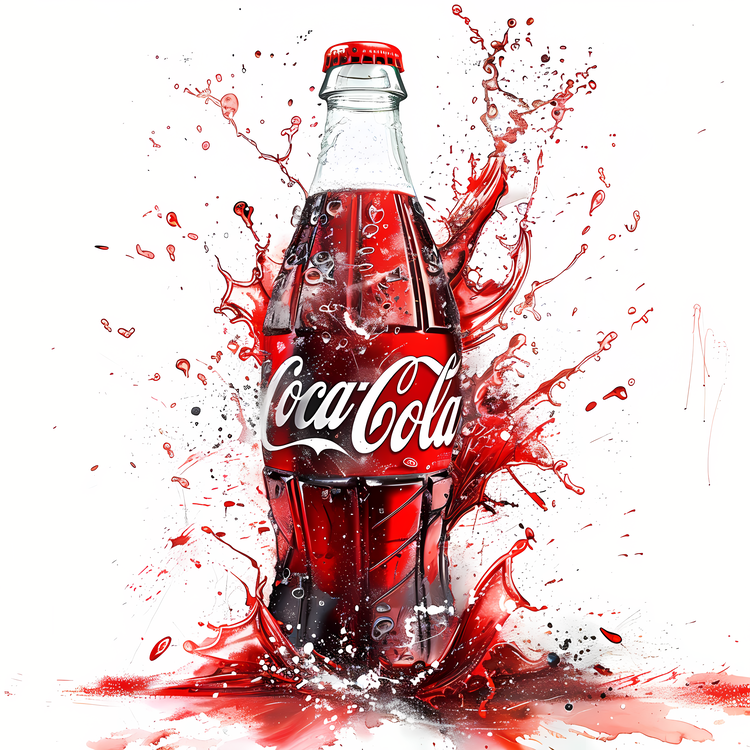 Coca Cola,Soda,Red Liquid