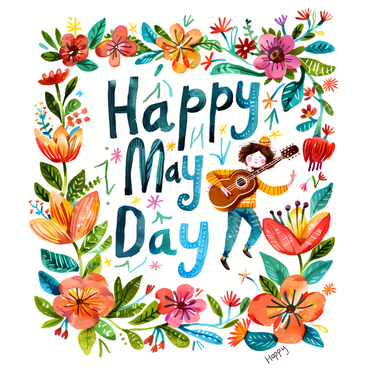 May Day,Happy,Day