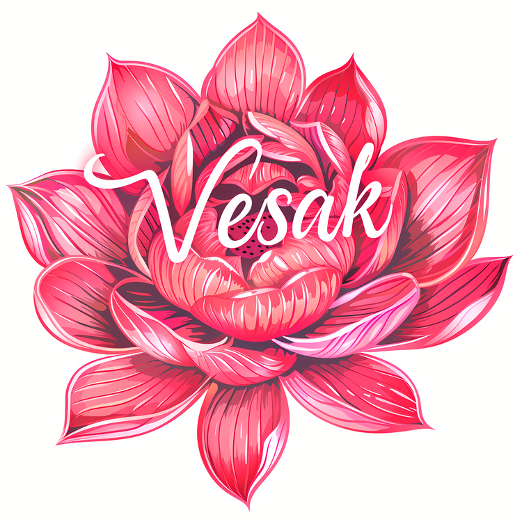 Happy Vesak Day,Vase,Flower