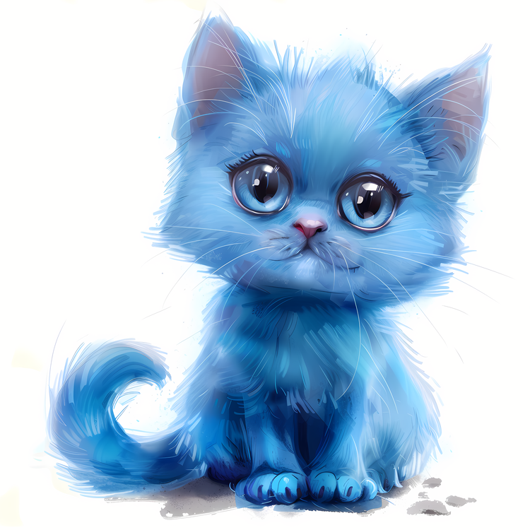 Cat,Blue,Kitten