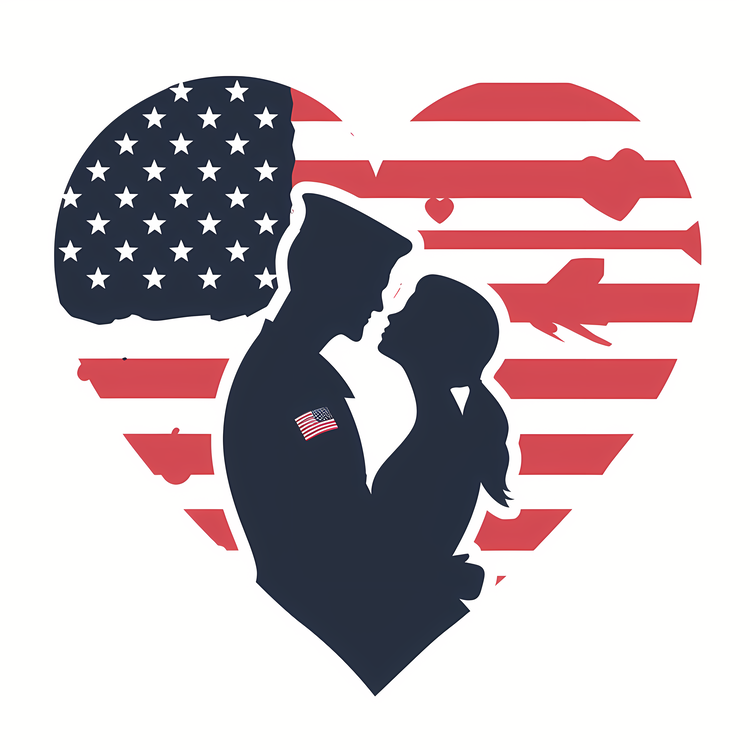 Military Spouse Appreciation Day,Military,Silhouette