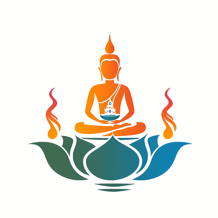 Songkran,Buddha,Lotus