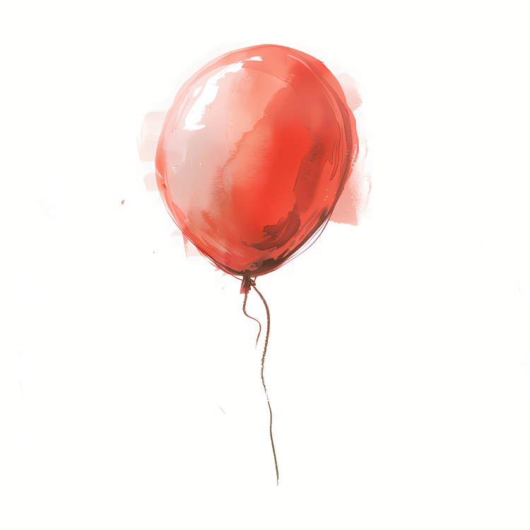 Single Balloon,Red,Balloon
