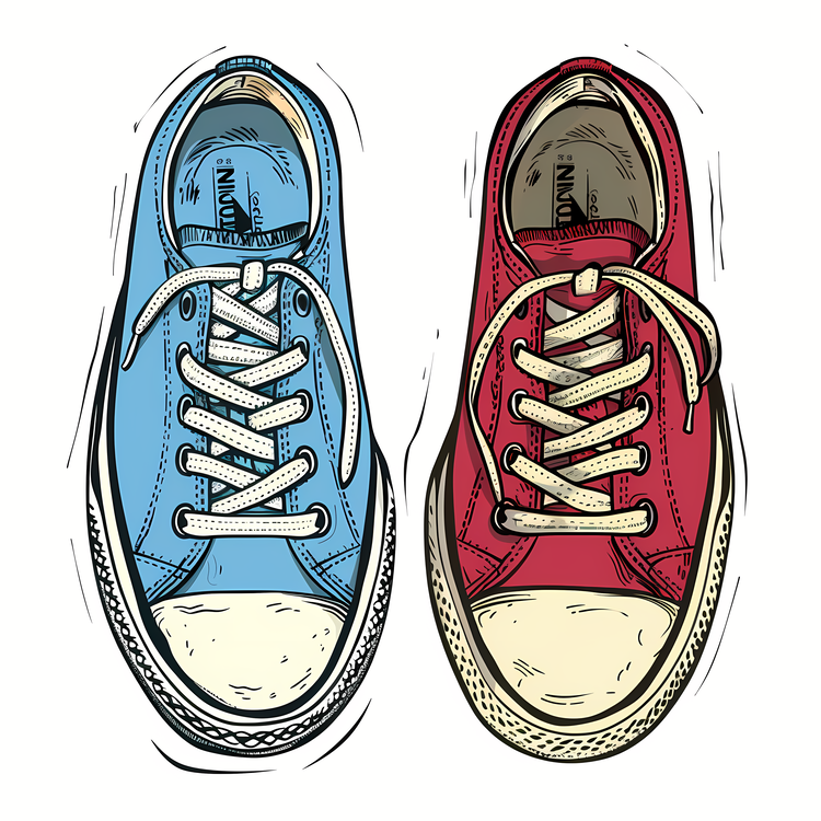 Two Different Colored Shoes Day,Sneakers,Converse Shoes