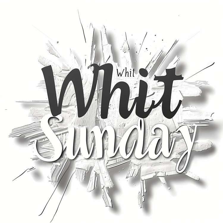 Whit Sunday,White Sunday,Messy Paint