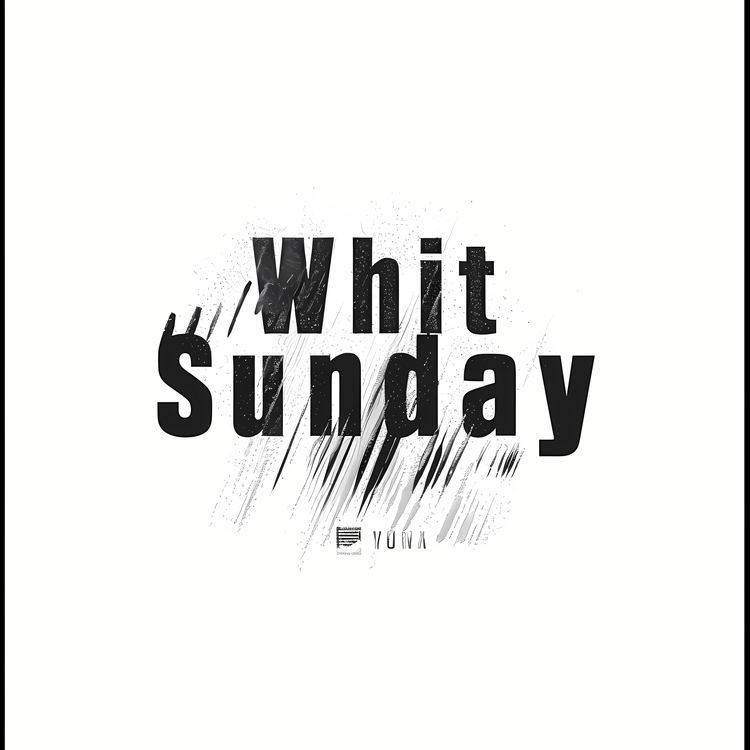Whit Sunday,Black And White,White Sunday