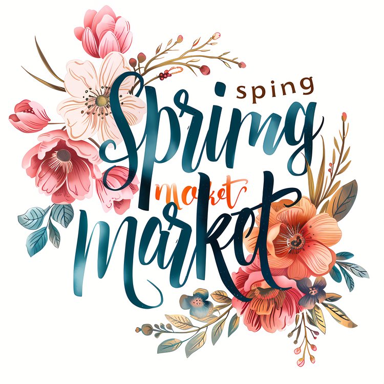 Spring Market,Floral,Flowers