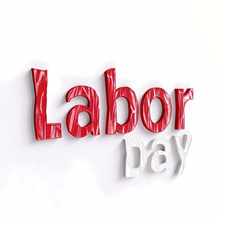Labor Day,Holiday,Red And White