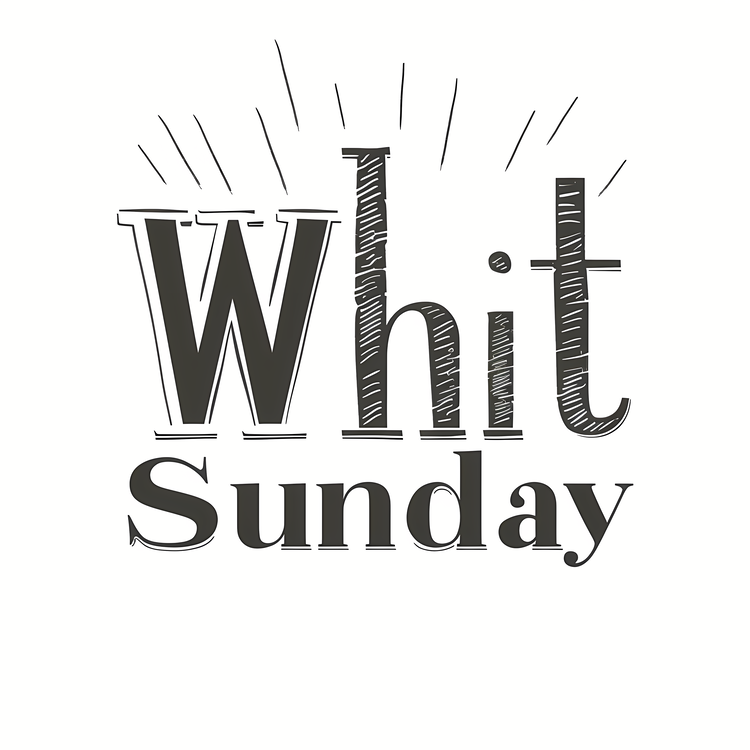 Whit Sunday,Church,Cross