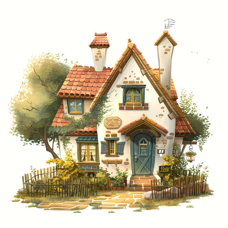 House Yard,Cottage,Small