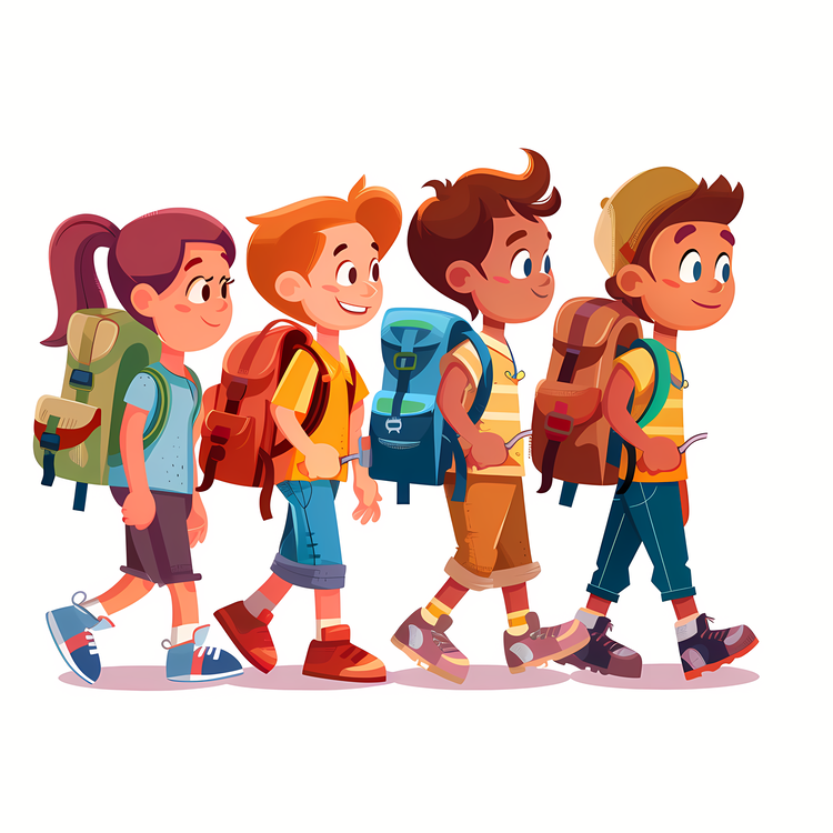 School,Backpacks,School Kids