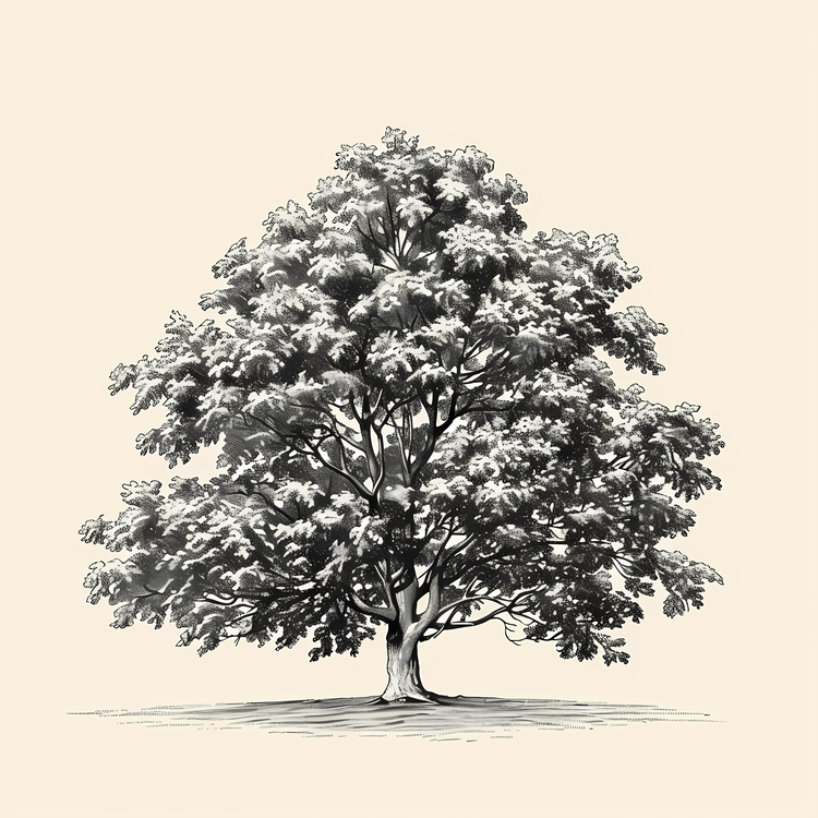 Hickory Tree,Tree,Foliage