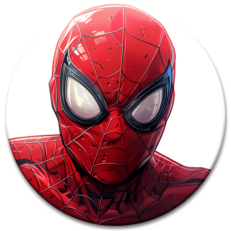 Spider Man,Red,Eye Contact