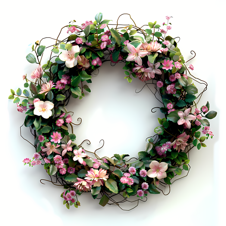 Mothers Day,Floral Wreath,Wreath