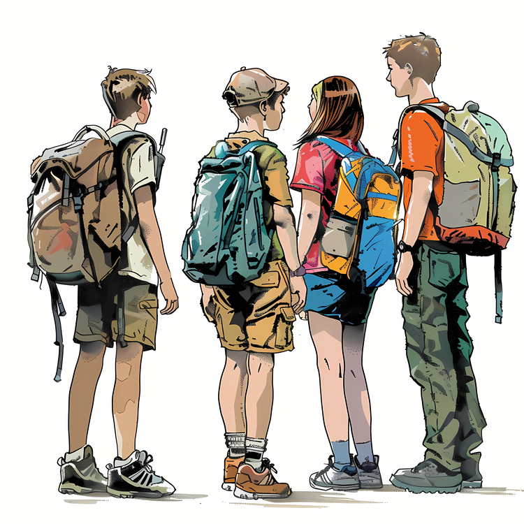 School,Backpack,Hiking