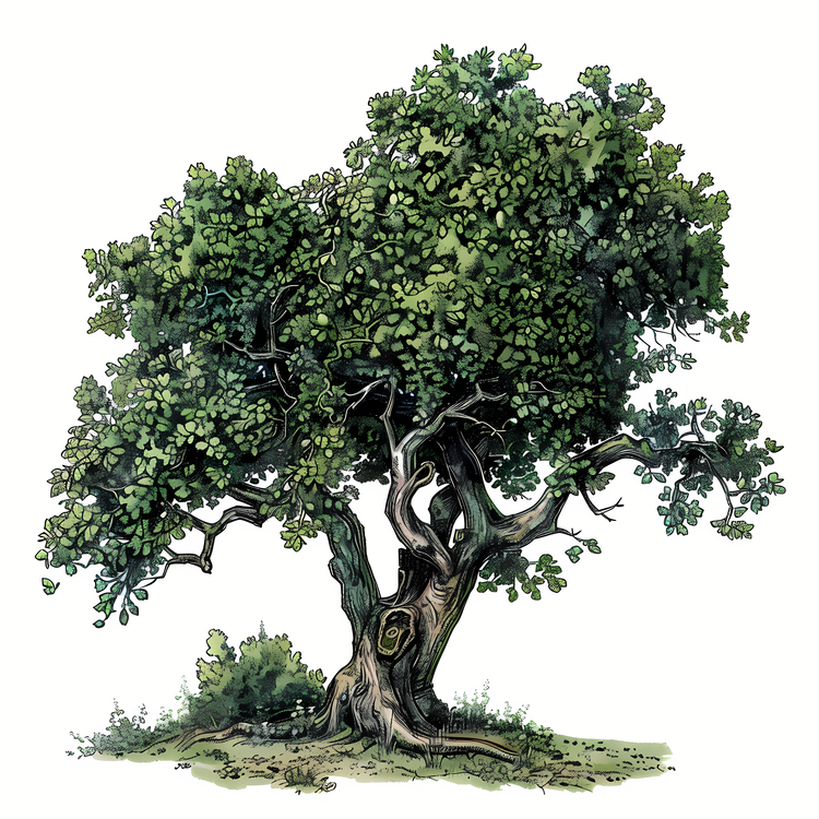 Hickory Tree,Tree,Leafy