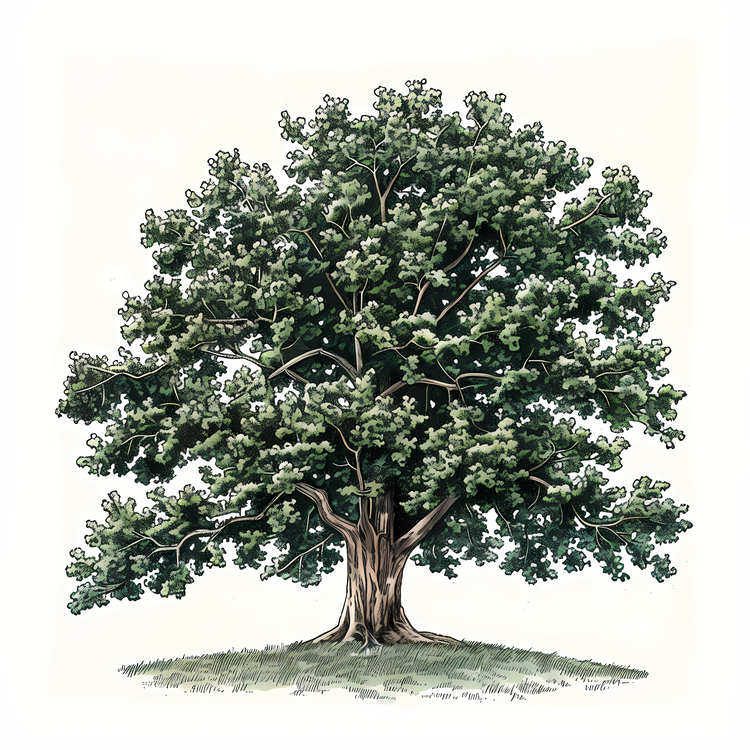 Hickory Tree,Tree,Oak