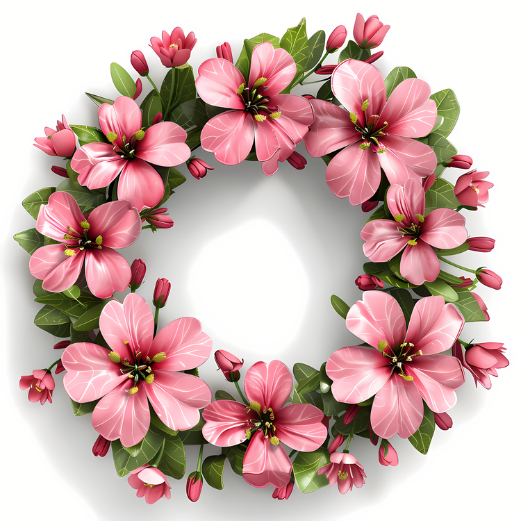 Mothers Day,Spring,Flower Wreath