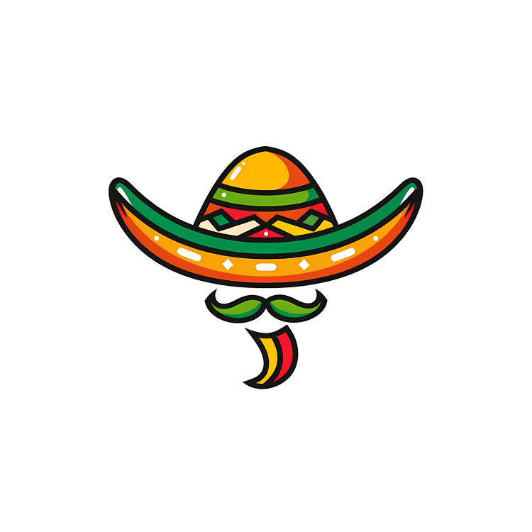 Cinco De Mayo,Sombrero,Sombrero Logo