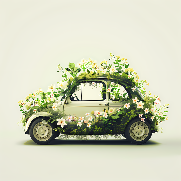 Spring Car,Eco Friendly,Green Car