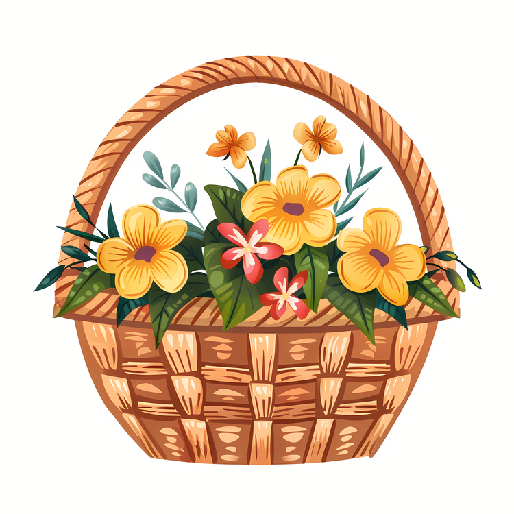 May Day,Baskets,Flowers