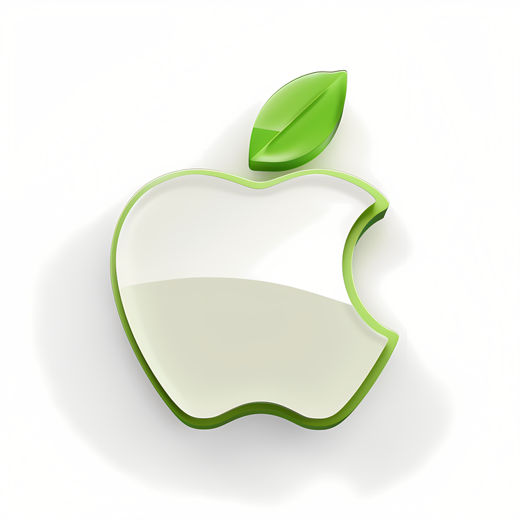 Emoji,Green Apple,Transparent Apple
