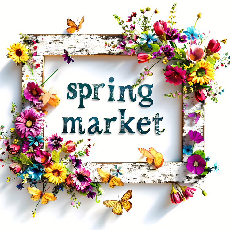 Spring Market,Flowers,Garden