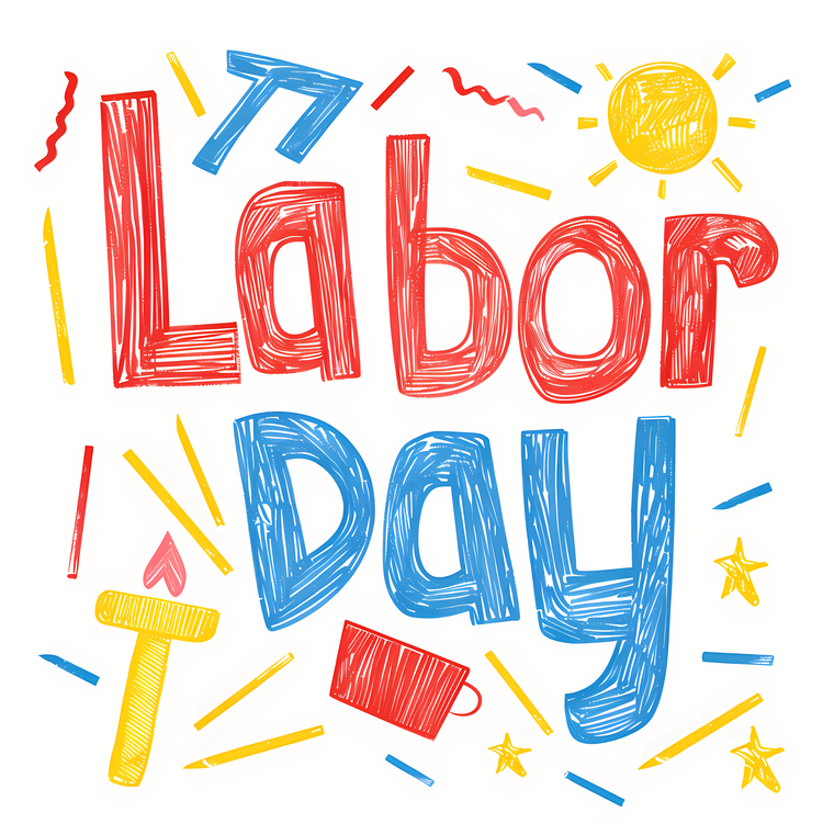 Labor Day,Hand Drawn,Workers