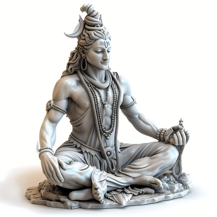 Shiva,3d,Statue