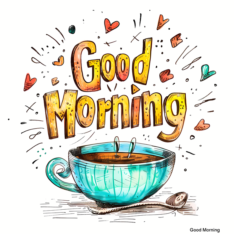 Good Morning,Coffee,Cup