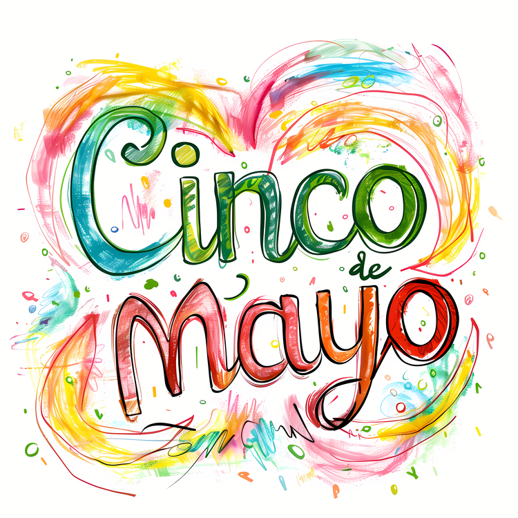 Cinco De Mayo,Mexican Holiday,Colorful Artwork