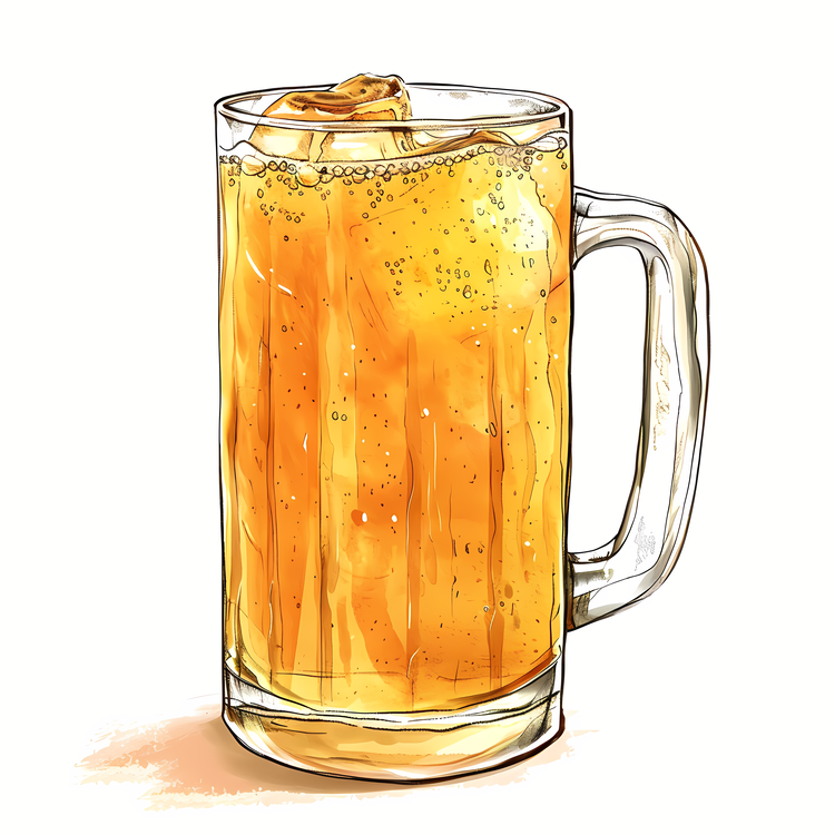 Jaljeera Beverage,Beer,Glass