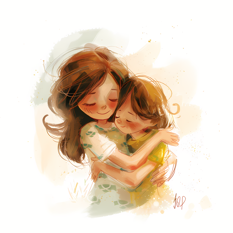 Mom,Hugging,Family