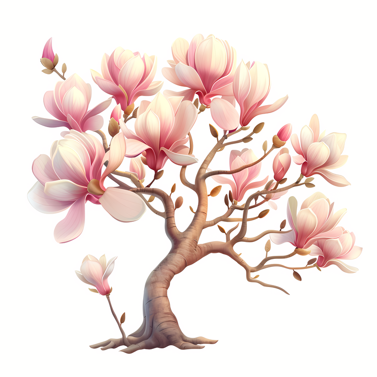 Magnolia Tree,Blossom Tree,Flower Tree