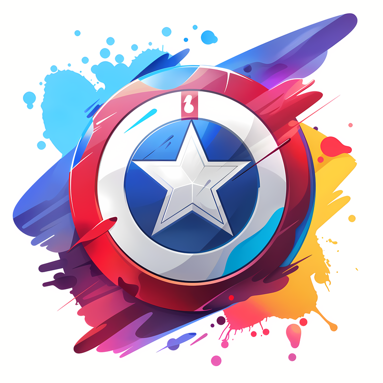 Emoji,Captain America Shield,Marvel Comics